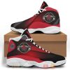 NBA Houston Rockets Red Black Air Jordan 13 Shoes V2