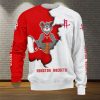 NBA Houston Rockets Red White Mascot Sweatshirt
