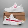 NBA Houston Rockets White Red Yeezy Boost Sneakers V6