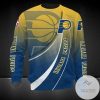 NBA Indiana Pacers Blue Gold Gradient Sweatshirt