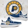 NBA Indiana Pacers Blue White Yeezy Boost Sneakers