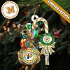NBA Indiana Pacers Custom Name Grinch Candy Cane Custom Shaped Ornament