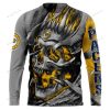 NBA Indiana Pacers Custom Name Number Skull Sweatshirt
