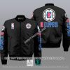 NBA Los Angeles Clippers Black Bomber Jacket