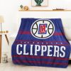NBA Los Angeles Clippers Blue Fleece Blanket