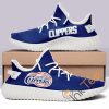 NBA Los Angeles Clippers Blue Yeezy Boost Sneakers