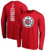 NBA Los Angeles Clippers Custom Name Number Red Sweatshirt