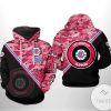 NBA Los Angeles Clippers Red Black Camo Pullover Hoodie