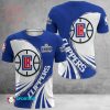 NBA Los Angeles Clippers White Blue T-Shirt