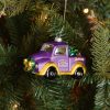 NBA Los Angeles Lakers Blown Glass Truck Custom Shaped Ornament