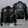 NBA Minnesota Timberwolves Black Bomber Jacket