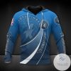 NBA Minnesota Timberwolves Blue Gradient Curves Pullover Hoodie
