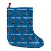 NBA Minnesota Timberwolves Custom Name Multi Logo Christmas Socks