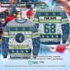 NBA Minnesota Timberwolves Custom Name Number Ugly Christmas Sweater