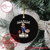 NBA New York Knicks Damn Right Round Ornament