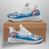 NBA Oklahoma City Thunder White Blue Reze Sneakers