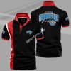 NBA Orlando Magic Black Red Polo Shirt