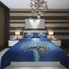 NBA Orlando Magic Blue Black Bedding Set V4