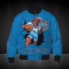 NBA Orlando Magic Blue Mascot Scratch Bomber Jacket