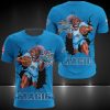 NBA Orlando Magic Blue Mascot Scratch T-Shirt