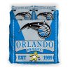 NBA Orlando Magic Blue Silver Est 1989 Bedding Set