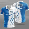 NBA Orlando Magic Blue White Scratch Polo Shirt V11
