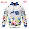 NBA Orlando Magic Custom Name Number Autism Awareness Zip Up Hoodie