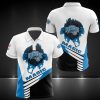 NBA Orlando Magic White Blue Scratch Polo Shirt