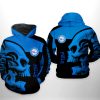 NBA Philadelphia 76ers Skull Halloween Pullover Hoodie