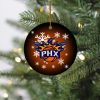 NBA Phoenix Suns Merry Christmas Round Ornament