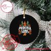 NBA Phoenix Suns Style Round Ornament