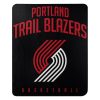 NBA Portland Trail Blazers Black Fleece Blanket