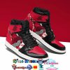 NBA Portland Trail Blazers Black Red Air Jordan 1 High Sneakers