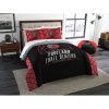 NBA Portland Trail Blazers Black Red Bedding Set V2