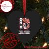 NBA Portland Trail Blazers Lillard Memories Signatures Heart Shaped Ornament