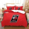 NBA Portland Trail Blazers Red Bedding Set