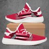 NBA Portland Trail Blazers Red Black Yeezy Boost Sneakers V4