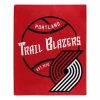 NBA Portland Trail Blazers Red Fleece Blanket V2