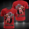 NBA Portland Trail Blazers Red Zombie Scratch T-Shirt