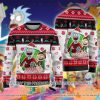 NBA Portland Trail Blazers Rick And Morty Ugly Christmas Sweater