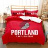 NBA Portland Trail Blazers RIP City Bedding Set V3