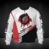 NBA Portland Trail Blazers White Red Pulling Hand Bomber Jacket