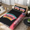 NBA San Antonio Spurs Black Red Bedding Set