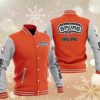 NBA San Antonio Spurs Orange Baseball Jacket