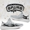 NBA San Antonio Spurs Silver Black Arrow Yeezy Boost Sneakers