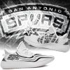 NBA San Antonio Spurs White Silver Scratch Yeezy Boost Sneakers