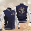 NBA Toronto Raptors Navy Baseball Jacket