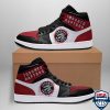 NBA Toronto Raptors Red Black Air Jordan 1 High Sneakers V2