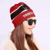 NBA Toronto Raptors Red Black Beanie