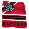 NBA Toronto Raptors Red Black Fleece Blanket